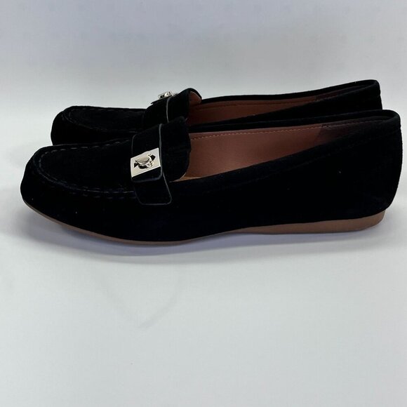 Kate Spade New York Women's Camellia Loafers Size 7.5 in Black Suede - Picture 5 of 14